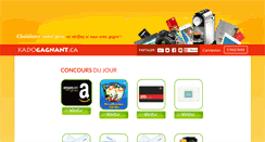 Desktop Screenshot of kadogagnant.ca