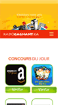 Mobile Screenshot of kadogagnant.ca